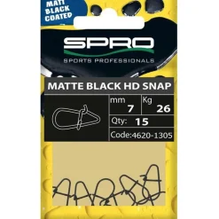 Agrafe Spro Matte Black Hd Snap