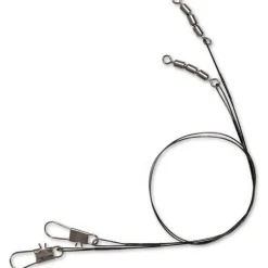 Bas De Ligne Acier Zebco Trophy 1X7 Rolling - Par 2