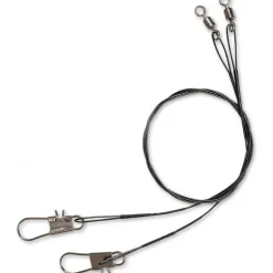 Bas De Ligne Acier Zebco Trophy 1X7 Standard - Par 2