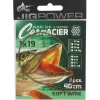 Bas De Ligne Powerline Jig Power 1X19 Double Loops - Par 3
