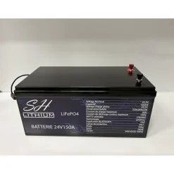Batterie Lithium Sh Lithium Lifeop4 Format Caisse Bluetooth 24V150amp + Chargeur