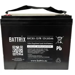 Batterie Étanche Battrix Cyclic 12V 85Ah Pour Moteur