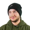 Bonnet Pêche Personnalisable Sur Vos Traces - Noir