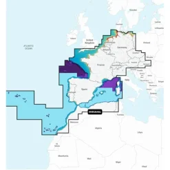 Carte Garmin Navionics Vision+ Europe, Centrale Et Ouest