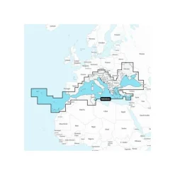 Carte Navionics Platinium+ Large Sd Mediterranee Et Mer Noir