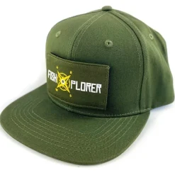 Casquette Homme À Scratch Fishxplorer Snapback - Vert