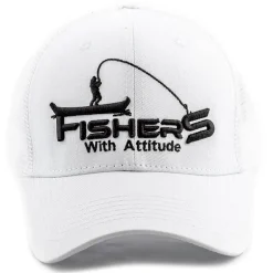 Casquette Homme Fishxplorer Fisher With Attitude - Blanc