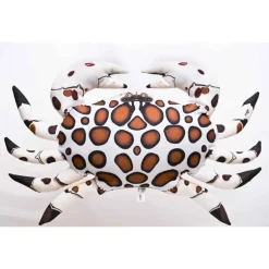 Coussin Crabe Floride Calico Gaby