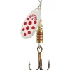 Cuiller Tournante Mepps Aglia Argent Points Rouges