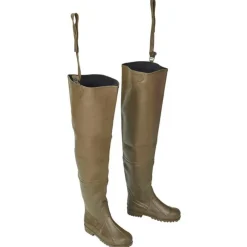 Cuissardes Caoutchouc Garbolino Naturel Doublées Neo/Jersey Crantées