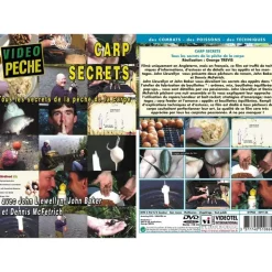 Dvd - Carp Secrets Avec John Llewellyn, John Baker Et Dennis Mc Fetrich