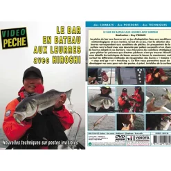 Dvd - Le Bar En Bateau Aux Leurres Avec Hiroshi - Peche En Mer - Video Peche