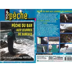 Dvd - Peche Du Bar Aux Leurres De Surface : Les Revelations Avec Ange Porteux - Peche En Mer - Top Peche