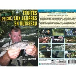 Dvd - Truites Aux Leurres En Ruisseau Avec Laurent Jauffret - Peche De La Truite - Video Peche