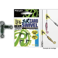 Emerillon Ryugi Caro Swivel - Par 4