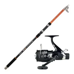 Ensemble Garbolino Proxima Pike Drifter + Moulinet Aka Hrs Fd