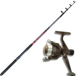 Ensemble Lancer Autain Canne Teletravel Spin