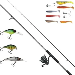 Ensemble Spinning Abu Garcia Fast Attack Pro Spinning Combo