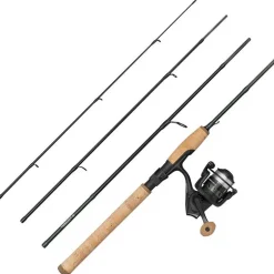 Ensemble Spinning Abu Garcia Diplomat Wilderness Survival 4Pc Combo