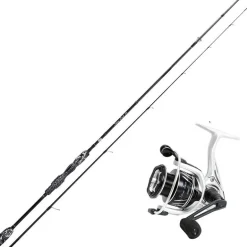 Ensemble Spinning Stucki Fishing Combo Silver Dust