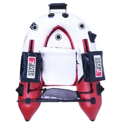 Float Tube Seven Bass Brigad Red-White