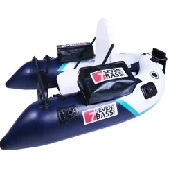 Float Tube Seven Bass Brigad Navy-White