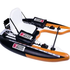 Float Tube Seven Bass Flatform Orange-Black