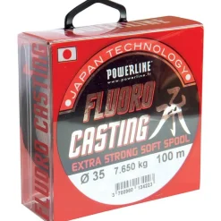 Fluorocarbone Powerline Fluoro Casting - 100M