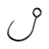 Hamecon Simple Vmc 7237B Light Inline Barbless Black Nickel - Pack