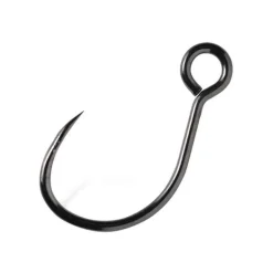 Hamecon Simple Vmc 7237B Light Inline Barbless Black Nickel - Pack