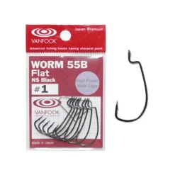 Hamecon Texan Vanfook Worm-55Bf Black - Pack