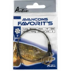 Hameçon Monté Autain Favorit's 45Cm - Par 3