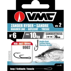 Hameçon Monté Vmc Zander Ryder Braid 70