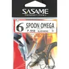 Hameçon Simple Sasame Spoon Omega Black Nickel