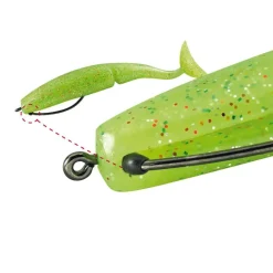 Hameçon Texan Gamakatsu Worm Offset Ewg With Silicon Stopper