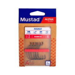 Hameçon Texan Mustad Alphapoint Assault Wide Gap