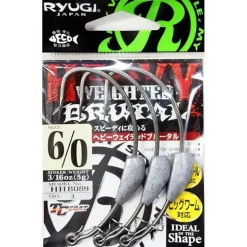 Hameçon Texan Ryugi Heavy Weighted Brutal - Par 3