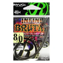 Hameçon Texan Ryugi Infini Brutal - Par 3
