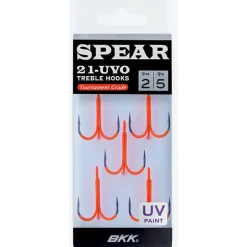 Hameçon Triple Bkk Spear Bt621-Uv