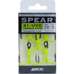 Hameçon Triple Bkk Spear-21 Uvc