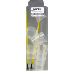 Kit 3 Pinceaux Et 10 Coupelles Pafex