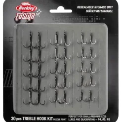 Kit Hameçon Triple Berkley Fusion19 Small Treble Kit