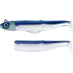 Kit Leurre Souple Armé Fiiish Combo Black Minnow 105 + Tête Plombée Offshore