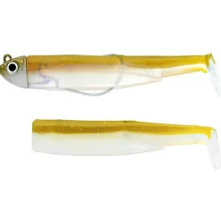 Kit Leurre Souple Armé Fiiish Combo Black Minnow 105 + Tête Plombée Shore