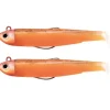 Kit Leurre Souple Arme Fiiish Double Combo Black Minnow 105 + Tete Plombee Search