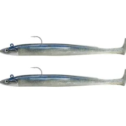 Kit Leurre Souple Arme Fiiish Double Combo Crazy Paddle Tail 120 + Tête Plombée Shore