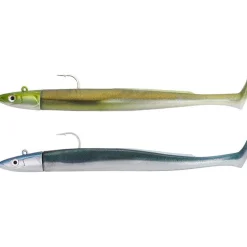 Kit Leurre Souple Arme Fiiish Double Combo Crazy Paddle Tail 150 + Tête Plombée Off Shore