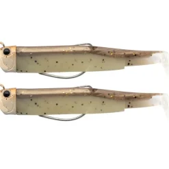 Kit Leurre Souple Arme Fiiish Double Combo Black Minnow 120 + Tete Plombee Pug