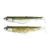 Kit Leurre Souple Arme Fiiish Double Combo Black Minnow 70 + Tete Plombee Off Shore