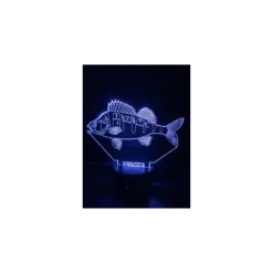 Lampe Kisskiss Metal 3D Led Illusion - Perche